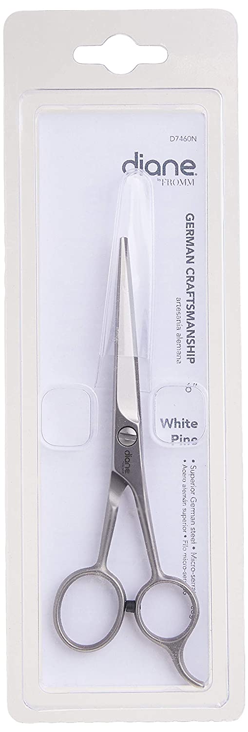Diane White Pine Ice Stainless Professional Shear 6 Inch # D7460N - Palms Fashion Inc.