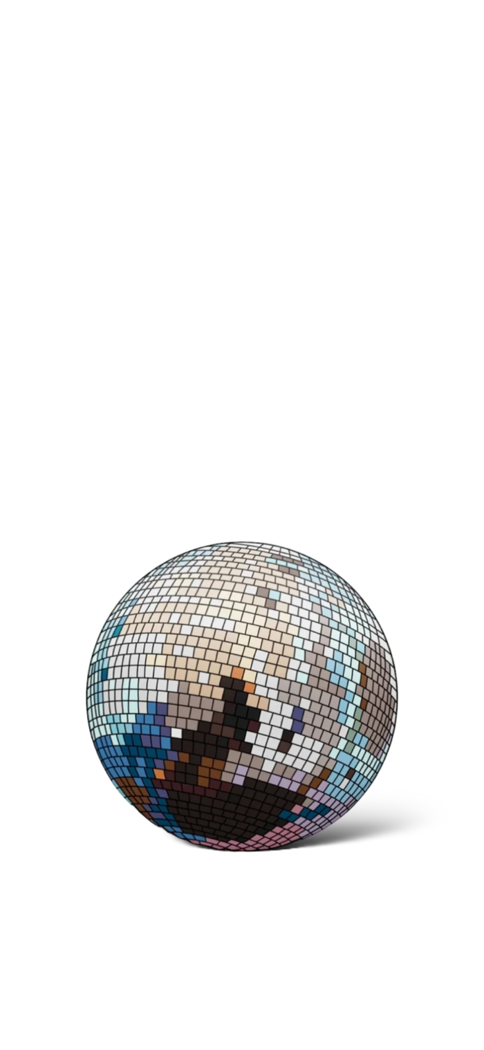 Disco Ball Coaster