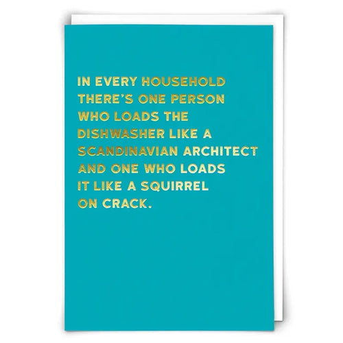 Dishwasher Architect Card