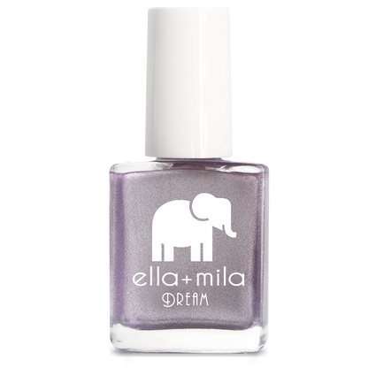 Dolled Up metallic silver purple nail polish bottle – ella+mila Dream