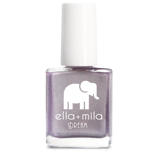 Dolled Up metallic silver purple nail polish bottle – ella+mila Dream