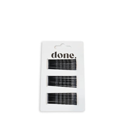 Done Bobby Pins BLACK 30 Piece