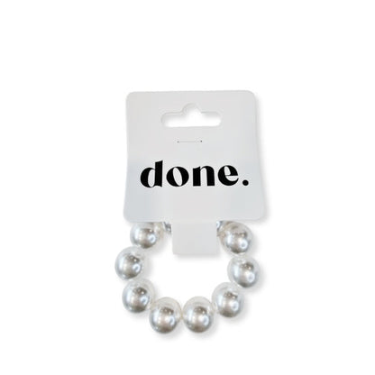 Done Large Pearl Hair Tie