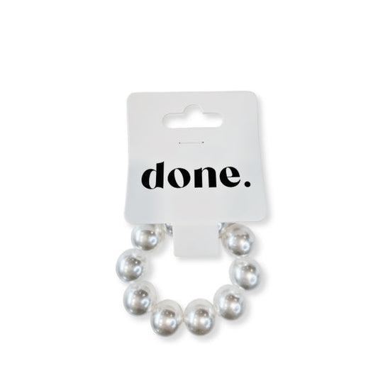 Done Large Pearl Hair Tie