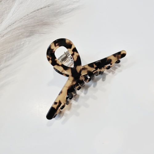 Done Medium Twist Claw Clip Brown Leopard