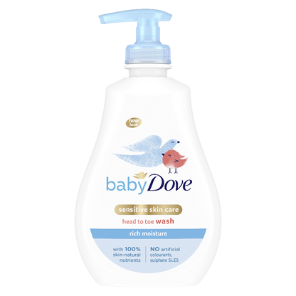 Dove Baby Head to Toe Wash Rich Moisture (Imported )(UI) 400ml
