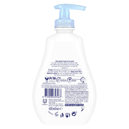 Dove Baby Head to Toe Wash Rich Moisture (Imported )(UI) 400ml
