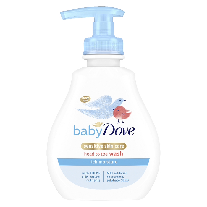 Dove Baby Head to Toe Wash Rich Moisture(Imported )(UI) 200ml