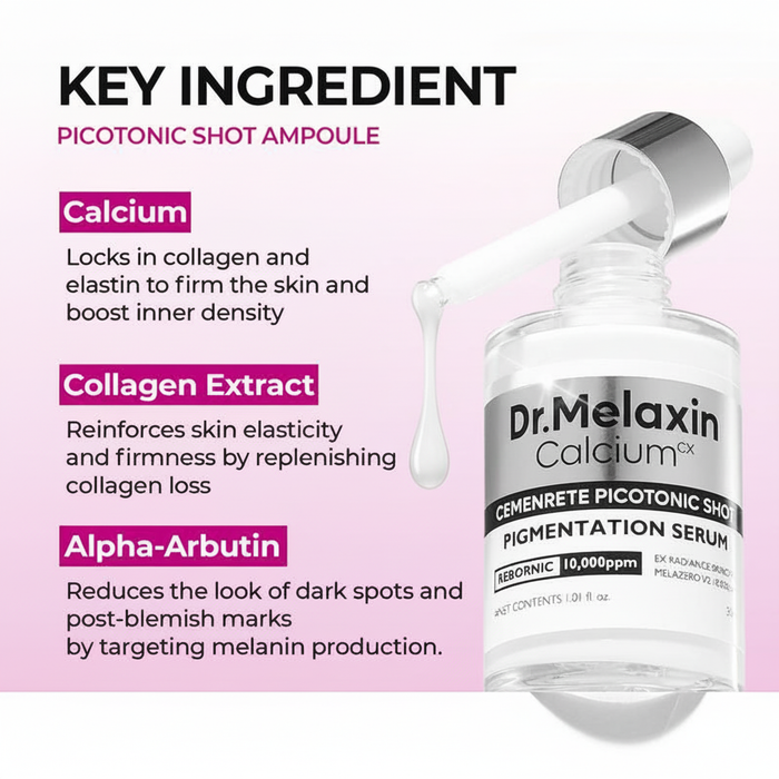 Dr.Melaxin Cemenrete Lumi Pore & Spot Duo - Spicule-Infused Skin Renewal Set