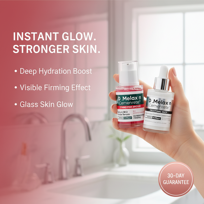 Dr.Melaxin Cemenrete Lumi Pore & Spot Duo - Spicule-Infused Skin Renewal Set