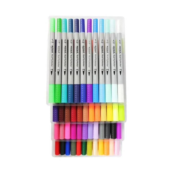 Dual Tip Brush/Fine Liners Signature 48pc