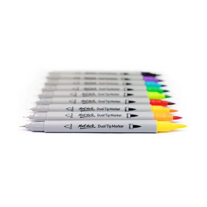 Dual Tip Brush/Fine Liners Signature 48pc