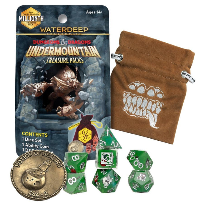 Dungeons & Dragons: Undermountain Treasure Packs PDQ (25)