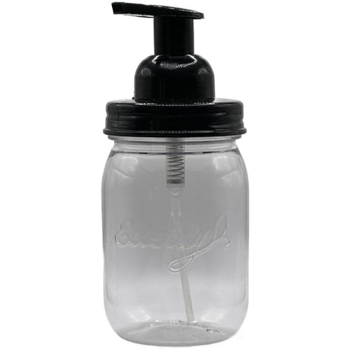 Ecoslay Mason Jar and Foam Top