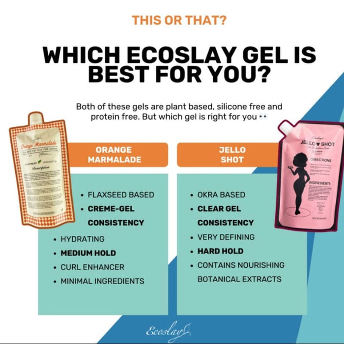 Ecoslay Orange Marmalade Flaxseed & Aloe Curl Definer (8oz/227ml)