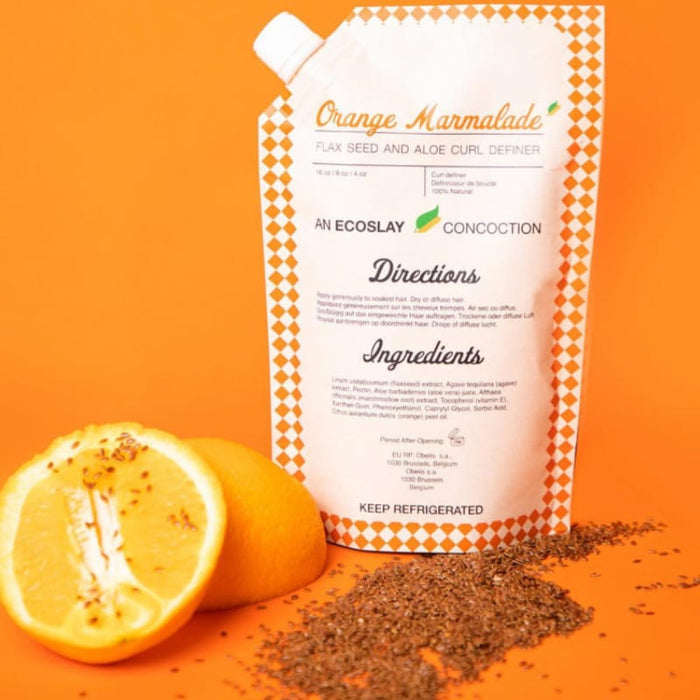Ecoslay Orange Marmalade Flaxseed & Aloe Curl Definer (8oz/227ml)