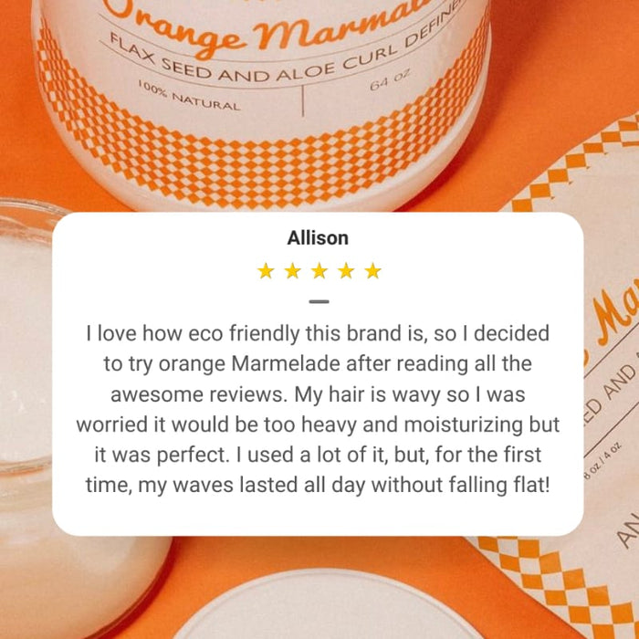 Ecoslay Orange Marmalade Flaxseed & Aloe Curl Definer (8oz/227ml)