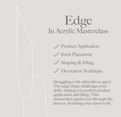 Edge Shape in Acrylic Masterclass