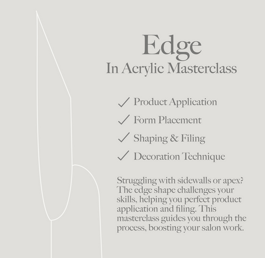 Edge Shape in Acrylic Masterclass