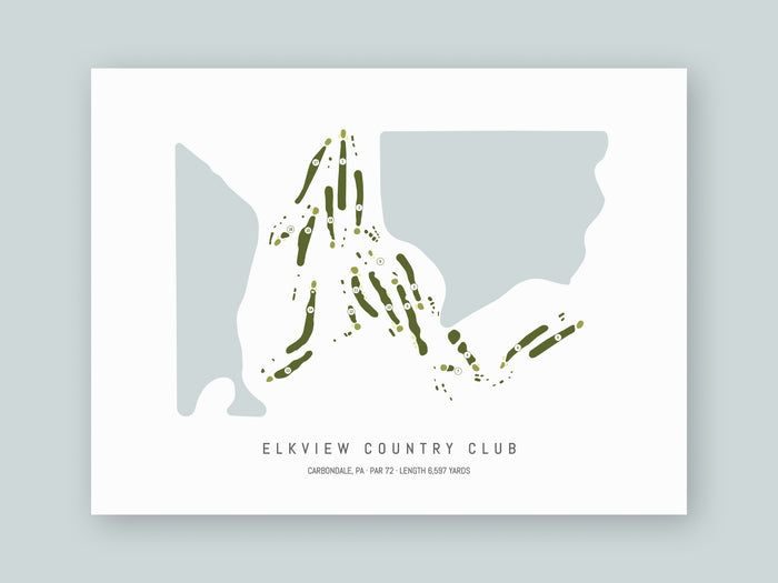 Elkview-Country-Club-PA--Unframed-24x18-With-Hole-Numbers