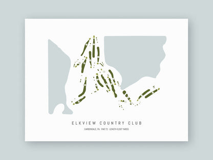Elkview-Country-Club-PA--Unframed-24x18-With-Hole-Numbers