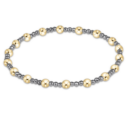 Enewton Sincerity 2mm Bracelet Faceted Silver Hematite Bracelets in at Wrapsody