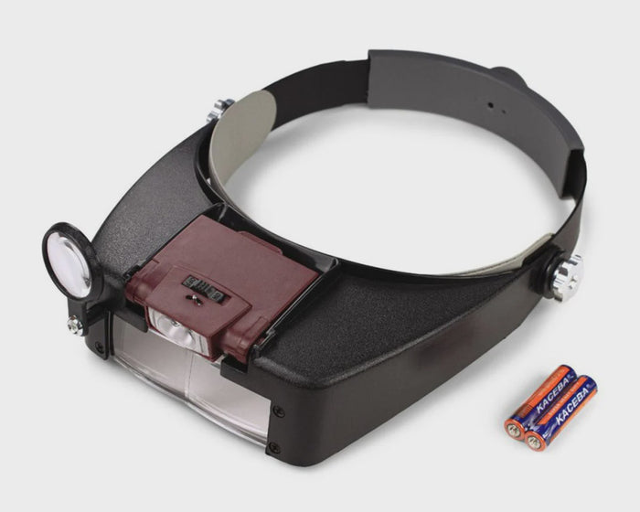 Enkay Adjustable LED Lighted Magnifying Visor