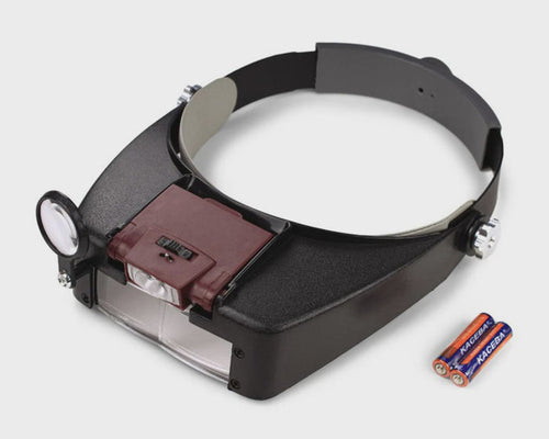 Enkay Adjustable LED Lighted Magnifying Visor