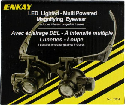 Multi Powered Magnifer w/ LED Lights