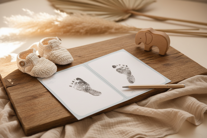 Erinnerungsbox Flowers & Butterflies – Baby-Erinnerungen