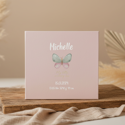 Erinnerungsbox Flowers & Butterflies – Baby-Erinnerungen