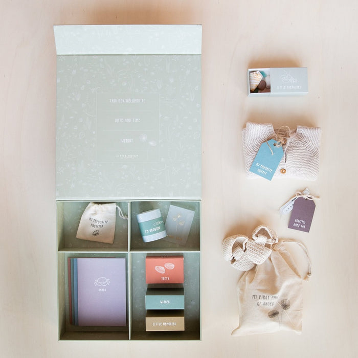Erinnerungsbox Flowers & Butterflies – Baby-Erinnerungen