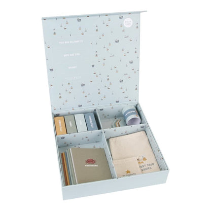 Erinnerungsbox Sailors Bay mit mehreren Fächern für Erinnerungen aus der Babyzeit