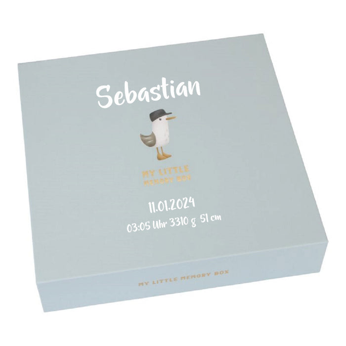 Erinnerungsbox Sailors Bay – Baby-Erinnerungsbox zur Geburt