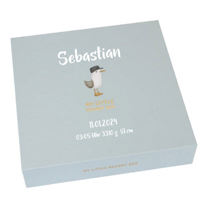 Erinnerungsbox Sailors Bay – Baby-Erinnerungsbox zur Geburt