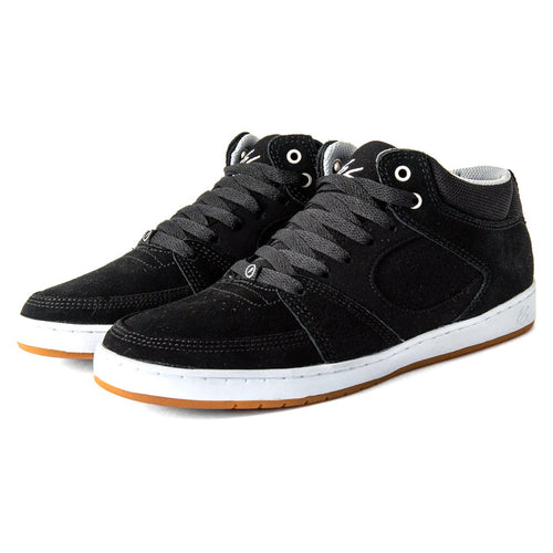 Es - Accel Slim Mid (Black/White/Silver) *SALE
