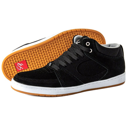 Es - Accel Slim Mid (Black/White/Silver) *SALE