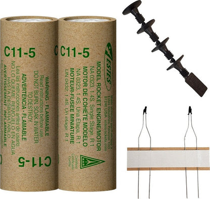 C11-5 Model Rocket Engines, (2pk)