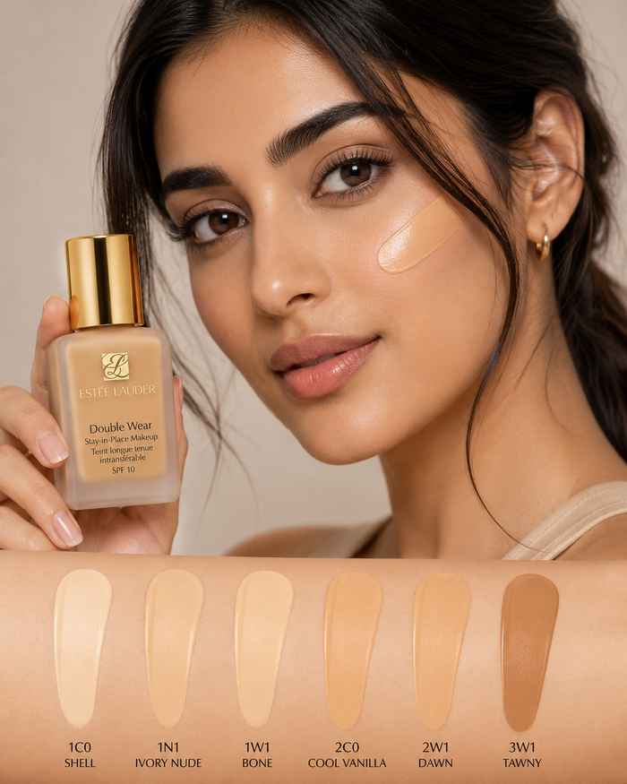 Estee Lauder Double Wear Stay-In-Place Makeup Foundation 1N1 Ivory Nude-30ml