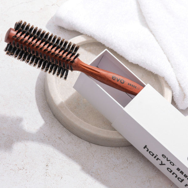 Evo BRUCE 22mm Natural Bristle Radial Brush