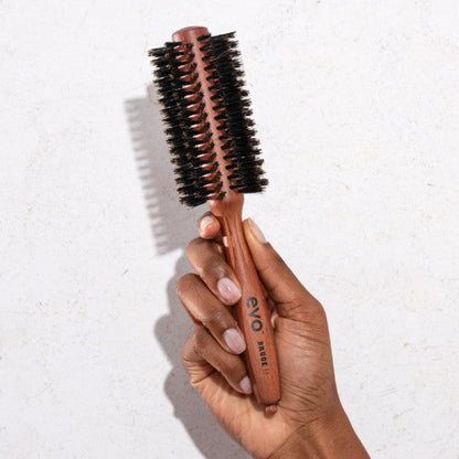 Evo BRUCE 22mm Natural Bristle Radial Brush