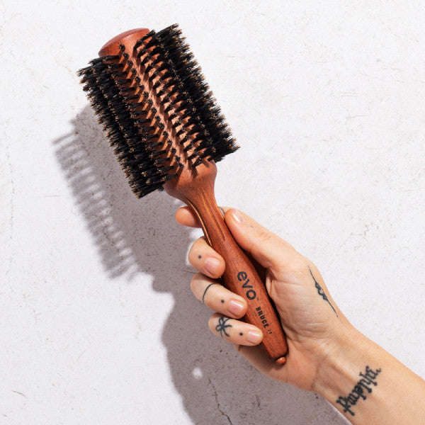 Evo BRUCE 38 Natural Bristle Radial Brush