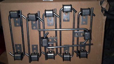Exhaust Hanger 3/8 J hook  24  PACK Universal w/ Rubber Grommet