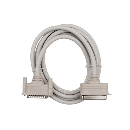 External Printer Cable, SKU Mitutoyo-12AAA804, three quarter front view