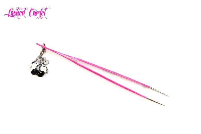 Eyelash Extensions Isolation Tweezer – Hustle Bunny (Fiber Tip)
