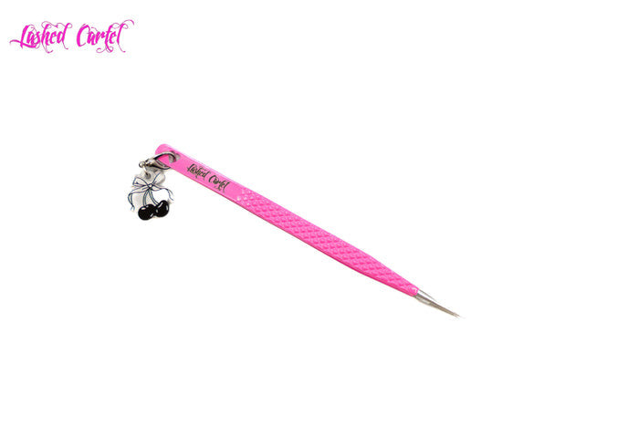 Eyelash Extensions Isolation Tweezer – Hustle Bunny (Fiber Tip)