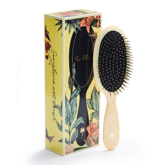 Fan Palm Wet Brush Medium Sunshine Speciaal voor nat haar Ontklit CFH
