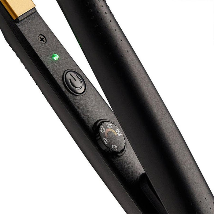 #Fi050tn Ceramic Tourmaline Flat Iron 1/2" With Temperature Control
