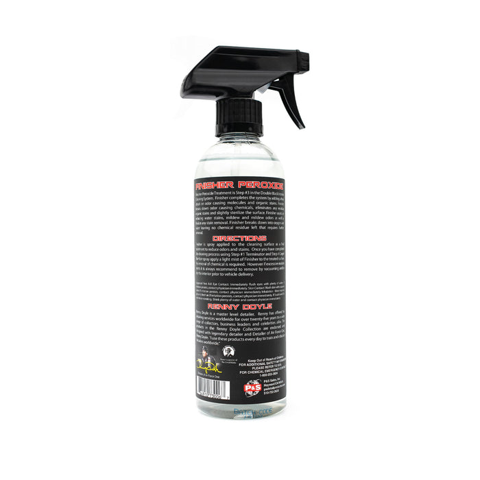 P&S Finisher Peroxide Treatment 16oz Label