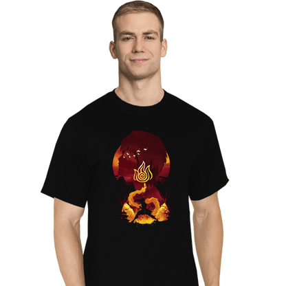 Daily_Deal_Shirts T-Shirts, Tall / Large / Black Firebender